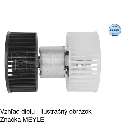 Ventilátory kúrenia 2007NU-2 /POLCAR/ - obr. 1