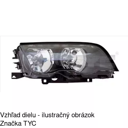 Hlavný reflektor POLCAR 2008100E