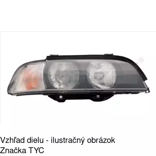 Hlavný reflektor POLCAR 2016098E