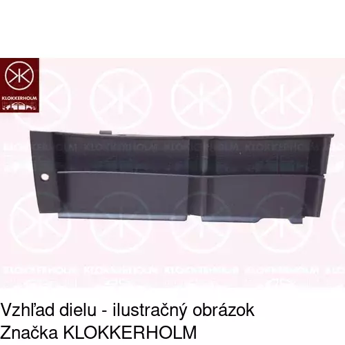 Kryt v nárazníku POLCAR 201627-2