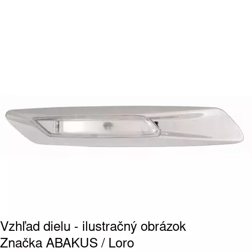Bočná smerovka 2019195E /POLCAR/ - obr. 1