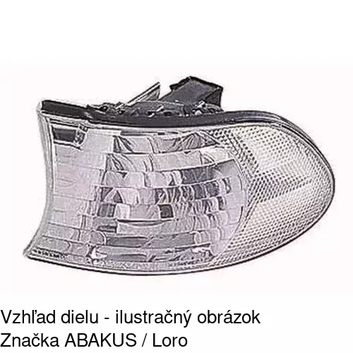 Bočná smerovka 2022206E /POLCAR/ - obr. 2