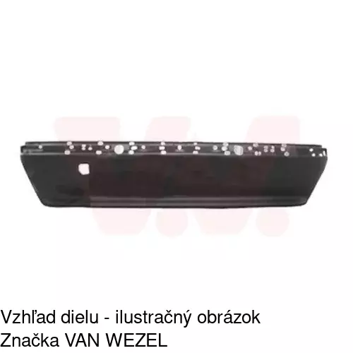 Zadný nárazník 202296 /POLCAR/
