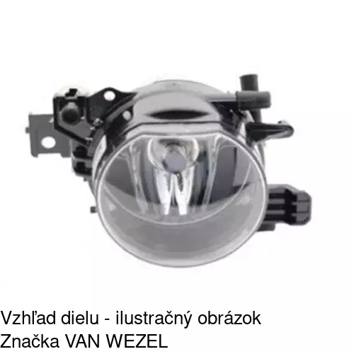 Hmlové svetlo - predné 202429-H /POLCAR/ - obr. 2