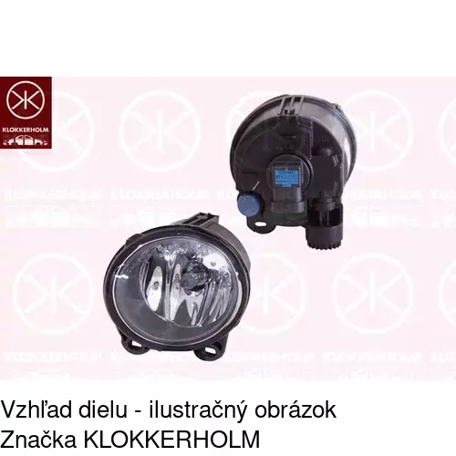 Hmlové svetlo - predné 2041293E /POLCAR/ - obr. 2