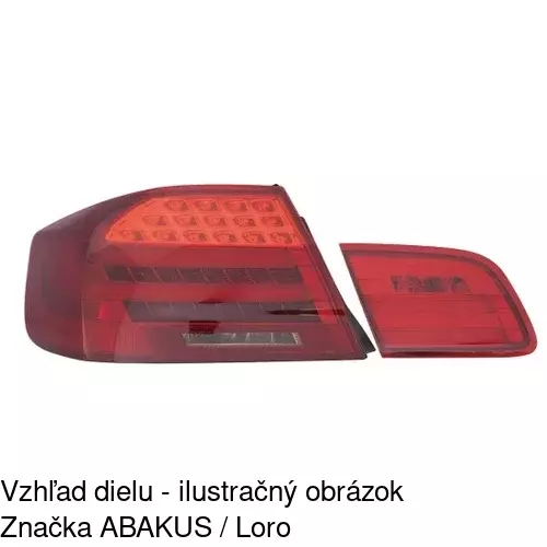 Zadné svetlo 204388-X /POLCAR/ - obr. 2