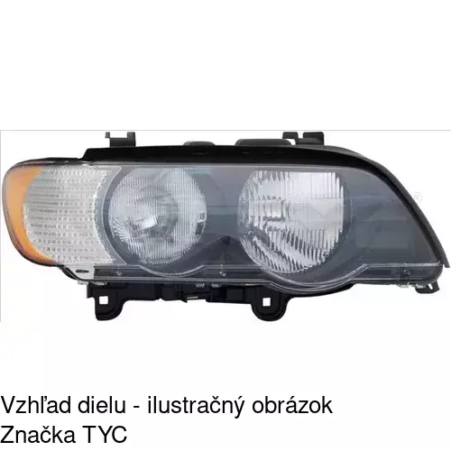 Hlavný reflektor POLCAR 2050104E