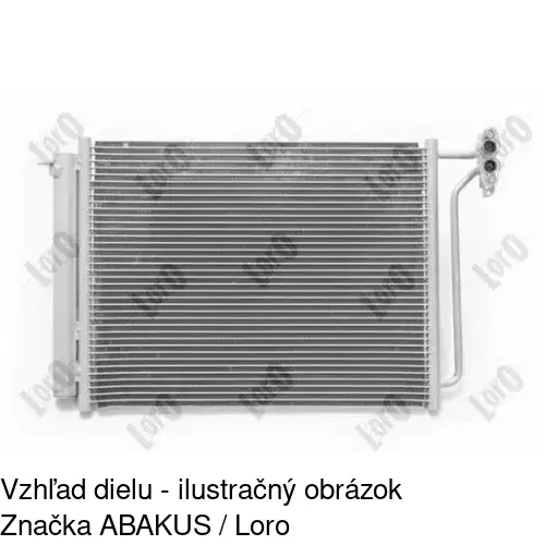Chladiče klimatizácie 2050K8C1 /POLCAR/ - obr. 3