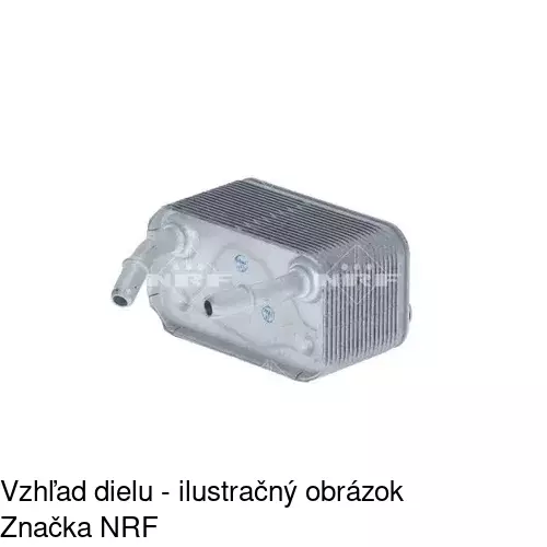 Chladiče oleja 2050L8-1 /POLCAR/ - obr. 3