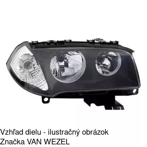 Hlavný reflektor 205510AE /POLCAR/ - obr. 4
