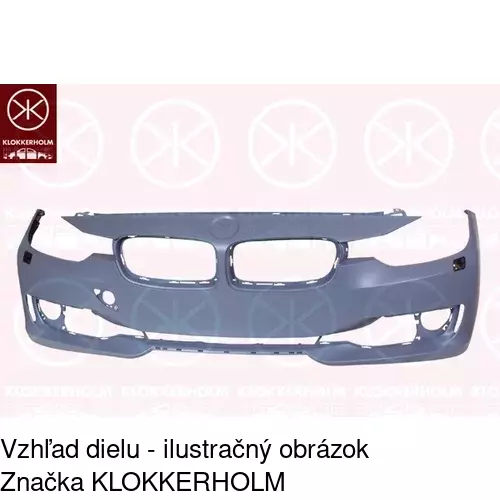 Predný nárazník POLCAR 20D10740