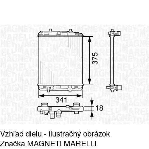 Chladiče vody 2301084X /POLCAR/ - obr. 1
