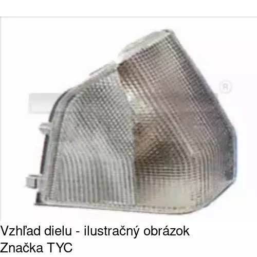 Predná smerovka 2313202E /POLCAR/