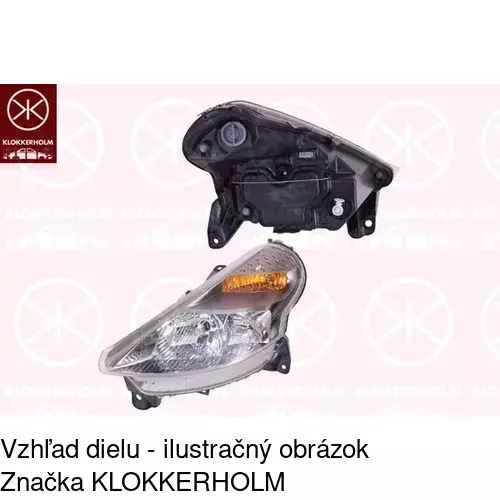 Hlavný reflektor POLCAR 2315092C