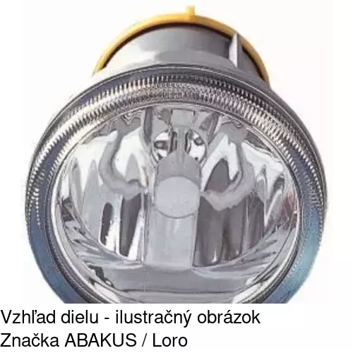 Hmlové svetlo - predné 2315291E /POLCAR/ - obr. 4