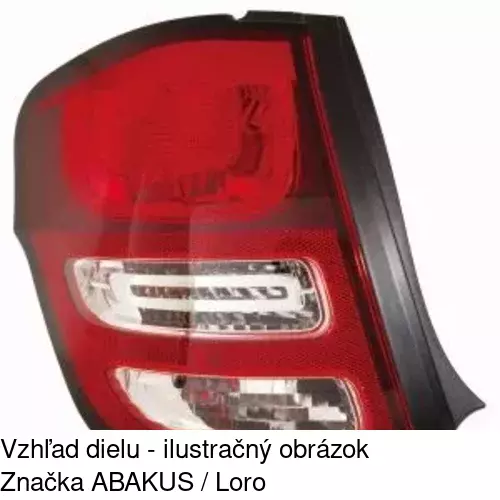 Zadné svetlo 2318880E /POLCAR/ - obr. 3