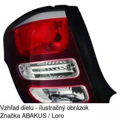 Zadné svetlo 2318882E /POLCAR/ - obr. 3