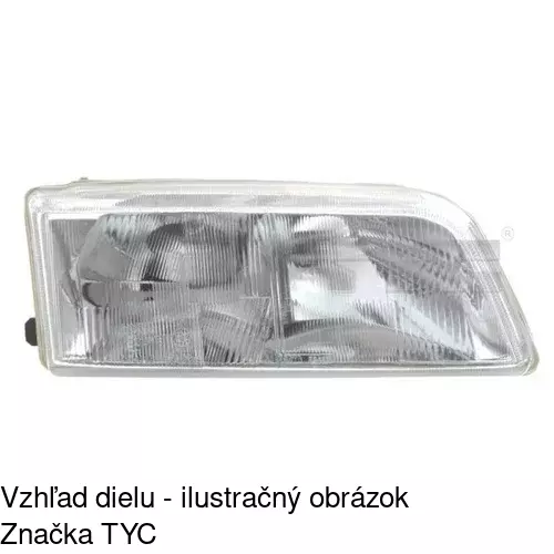 Hlavný reflektor 2324103E /POLCAR/ - obr. 1