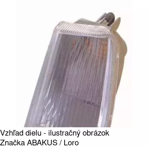 Predná smerovka 2324190E /POLCAR/ - obr. 2