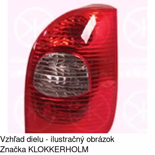 Zadné svetlo 2327882E /POLCAR/ - obr. 2