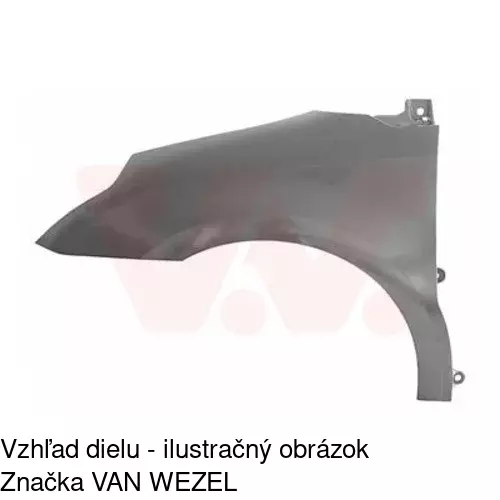 Predný blatník 232901-J /POLCAR/ - obr. 2