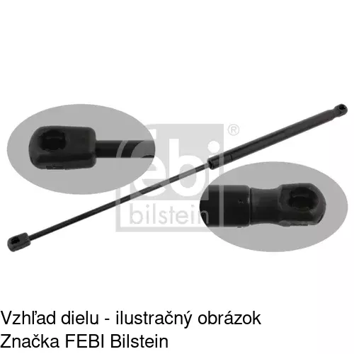 Plynová pružina POLCAR 2329AB2