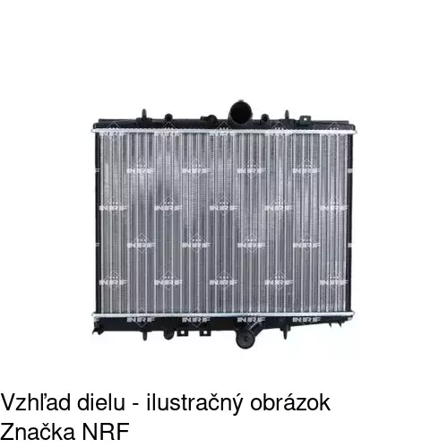 Chladiče vody 233208A9 /POLCAR/ - obr. 1