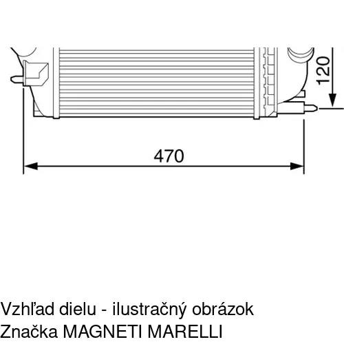 Chladiče vzduchu (Intercoolery) POLCAR 2333J81X