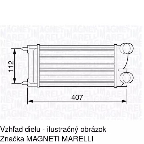 Chladiče vzduchu (Intercoolery) POLCAR 2351J81X
