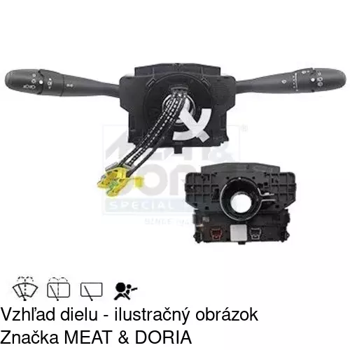 Združený prepínač 2351PZ-6 /POLCAR/ - obr. 2
