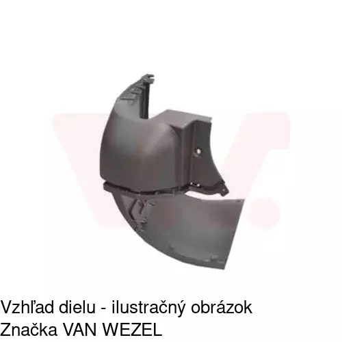 Rámik nárazníka 2352974J /POLCAR/ - obr. 1