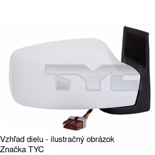 Vonkajšie zrkadlo 2380525E /POLCAR/ - obr. 1
