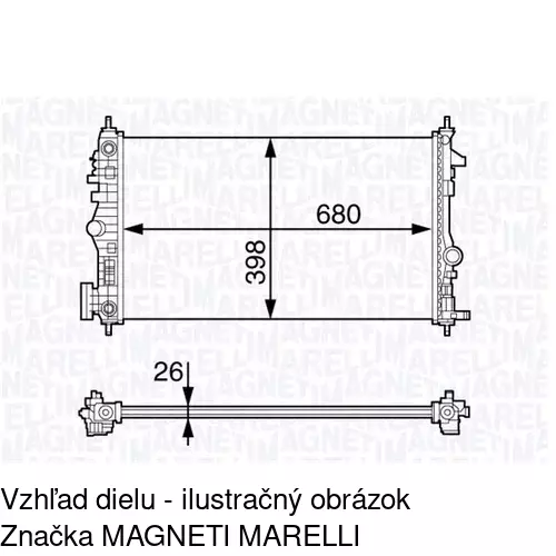 Chladiče vody 239108A3 /POLCAR/ - obr. 4