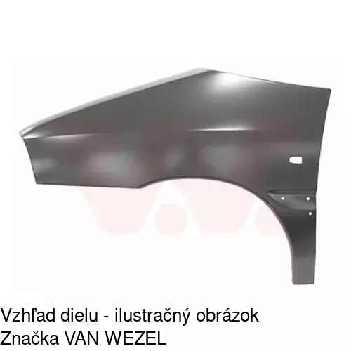 Predný blatník 239601-J /POLCAR/ - obr. 1