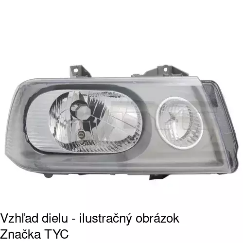 Hlavný reflektor POLCAR 2396092E