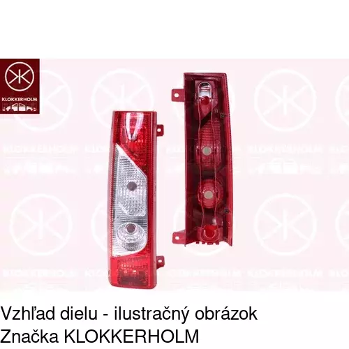 Zadné svetlo 239787-E /POLCAR/ - obr. 2