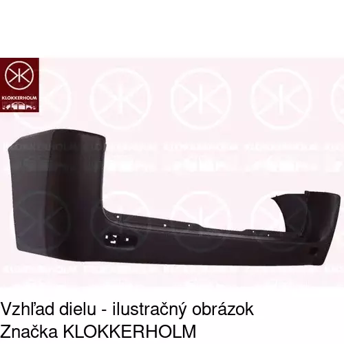 Zadný nárazník POLCAR 239796-2