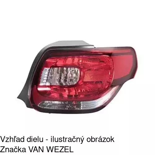 Zadné svetlo 23B188-T /POLCAR/ - obr. 1