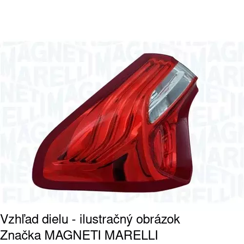 Zadné svetlo POLCAR 23G188-U
