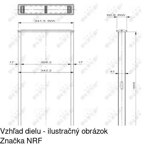 Chladiče vody POLCAR 2401081X