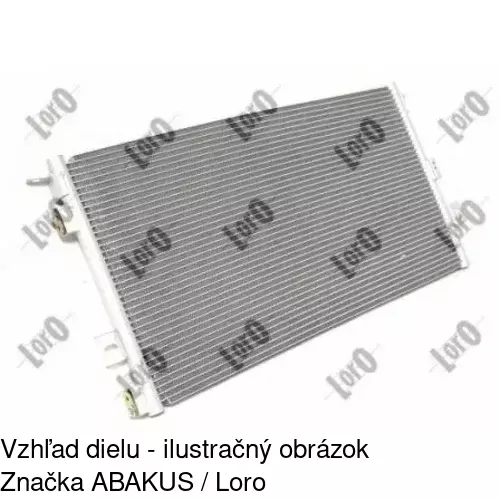 Chladiče klimatizácie 2401K8C2 /POLCAR/ - obr. 3