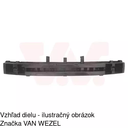 Výstuha nárazníka 250007-3 /POLCAR/ - obr. 1