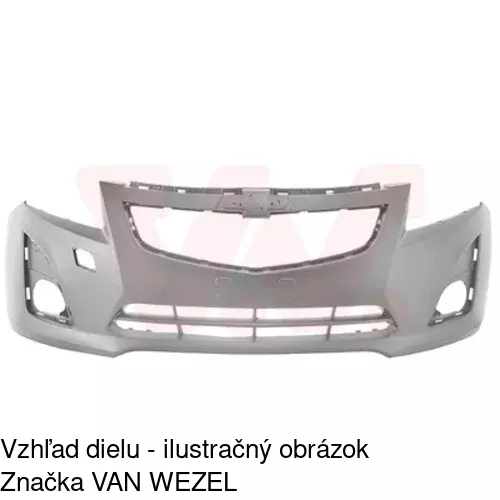 Predný nárazník 25080710 /POLCAR/ - obr. 1