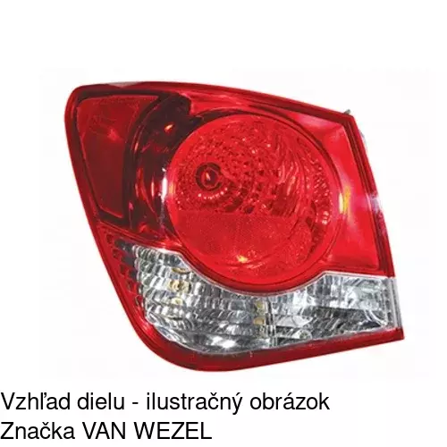 Zadné svetlo 250887-E /POLCAR/ - obr. 3