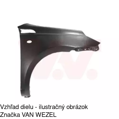 Predný blatník 251502 /POLCAR/ - obr. 1