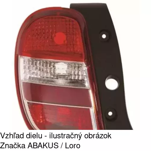 Zadné svetlo 270887-E /POLCAR/ - obr. 1