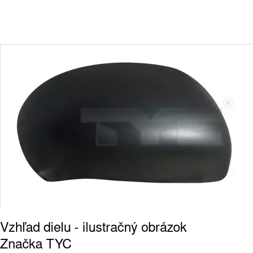 Rám vonkajšieho zrkadla 271354TE /POLCAR/ - obr. 1