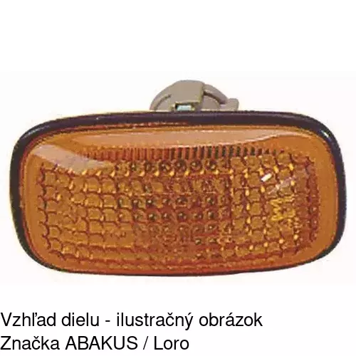 Bočná smerovka 2731196E /POLCAR/ - obr. 4