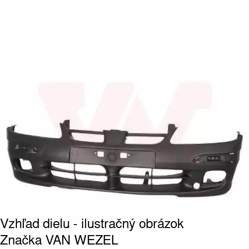 Predný nárazník 275507 /POLCAR/ - obr. 2