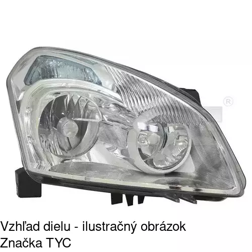 Hlavný reflektor POLCAR 2759091H